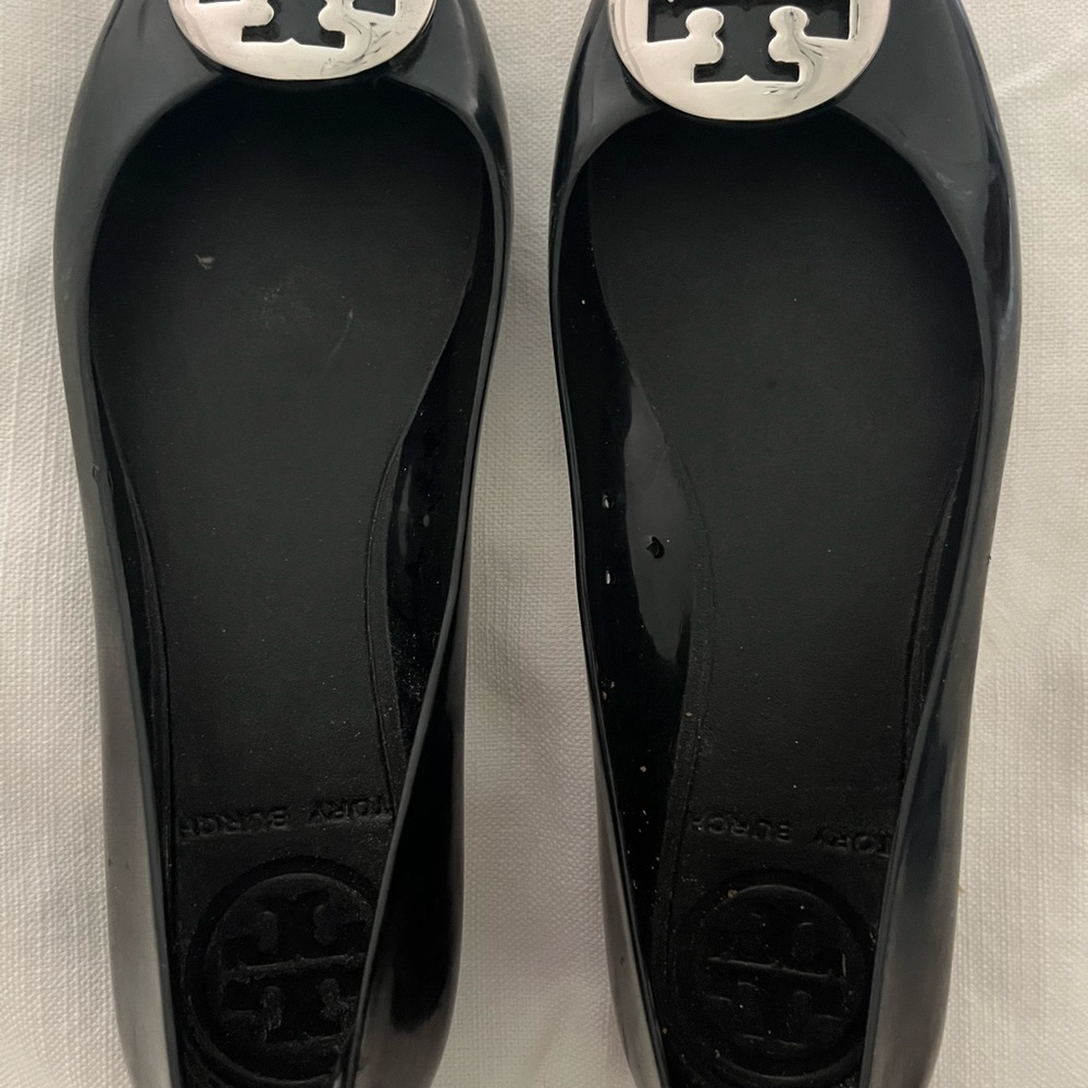 Tory Burch Black Ballet Flats